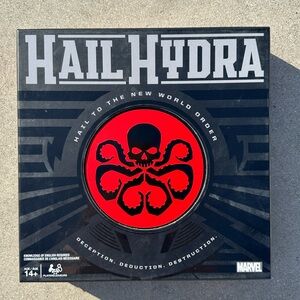 Marvel Hail Hydra Game with Red and Black Design